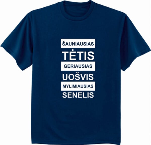 Marškinėliai Tėtis, uošvis, senelis - Image 3