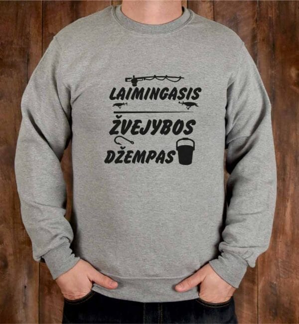 Džemperis "Laimingasis žvejybos džempas"
