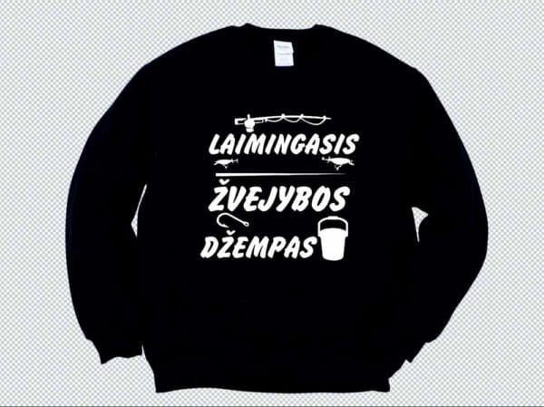 Džemperis "Laimingasis žvejybos džempas" - Image 2