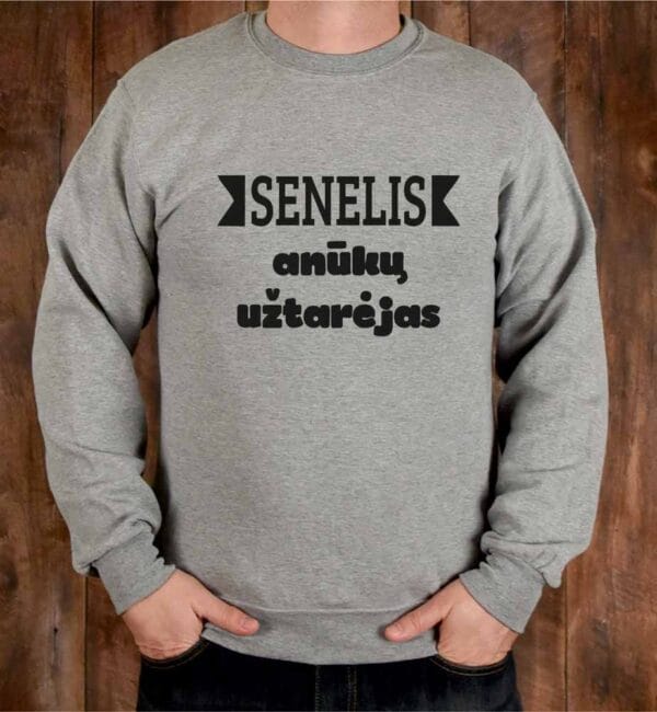 Džemperis "Senelis anūkų užtarėjas"