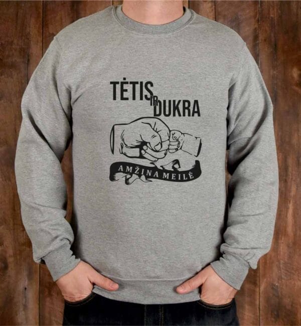 Džemperis Tėtis ir dukra amžina  meilė