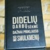 2025 m. Darbo knyga A5 formato Didelių darbų sėkmė